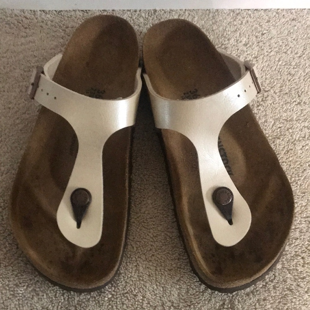 Birkenstock Women's Cream Sandals